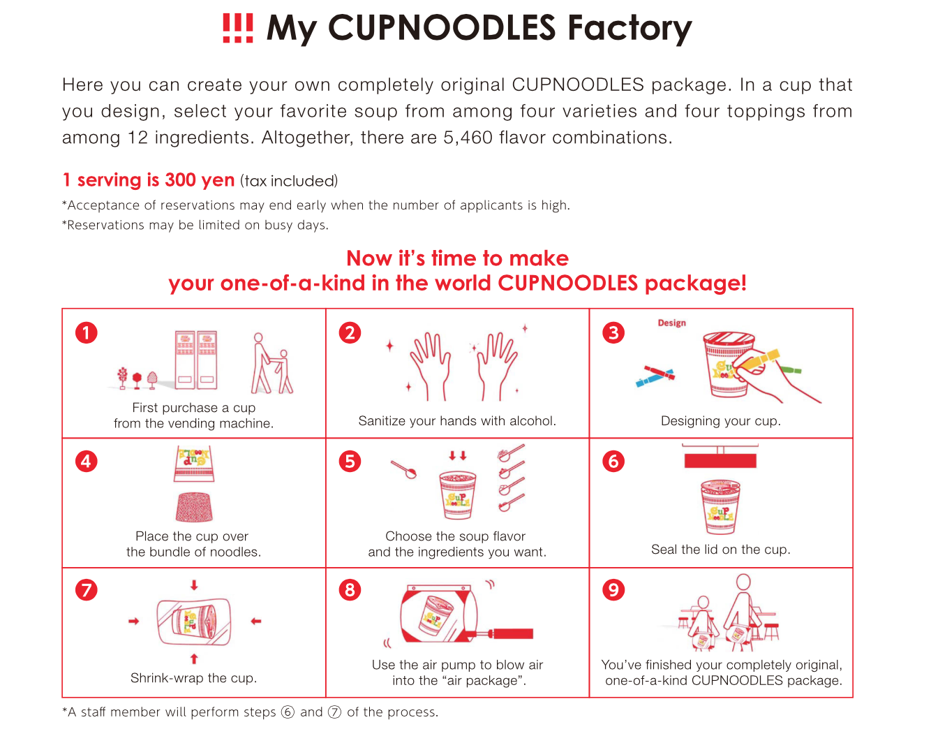 !!! My CUPNOODLES Factory